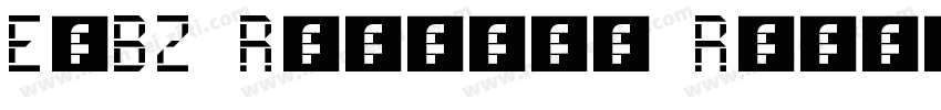 E-BZ Regular Regular字体转换